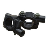 Motorcycle rearview mirror bracket and mounting clip black ABS fit for majority of motorcycle mirror replacements