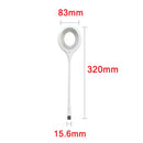 USB 18LEDs Direct Plug Portable Lamp Notebook Computer Lamp Eye Protection Student Study Reading Available Night Light Lighting