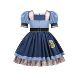 Disney Zootopia Judy Bunny Costume for Girls Dress Cosplay Carnival Party Clothes Disguise Cartoon Zoo Fantasia Outfits