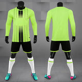 Adult Kid Soccer Jersey Customize Long Sleeved Football Uniform Shirt Futsal Sportswear Training Tracksuit Sports Clothes Outfit
