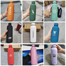 Custom Logo Thermos Large Vacuum Flask Stainless Steel Portable Thermos Bottle Outdoor Sports Water Bottle Travel Mug 500/750ml