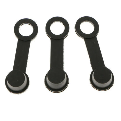 Tapón de purga de frenos, tapa de engrasador, cubierta de goma, accesorio negro para motocicleta y coche (20 unidades, 3040 unidades) 