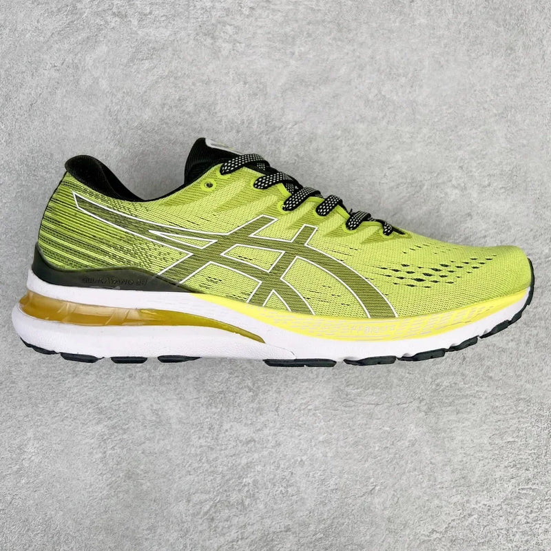 Zapatillas de running todoterreno originales Asics Gel Kayano 28 para hombre, amortiguación, estabilidad y transpirables.
