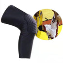 1PC Honeycomb Basketball Knee Pads Sport Volleyball Football Safety Training Knee Support Protector Brace Compression Leg Sleeve