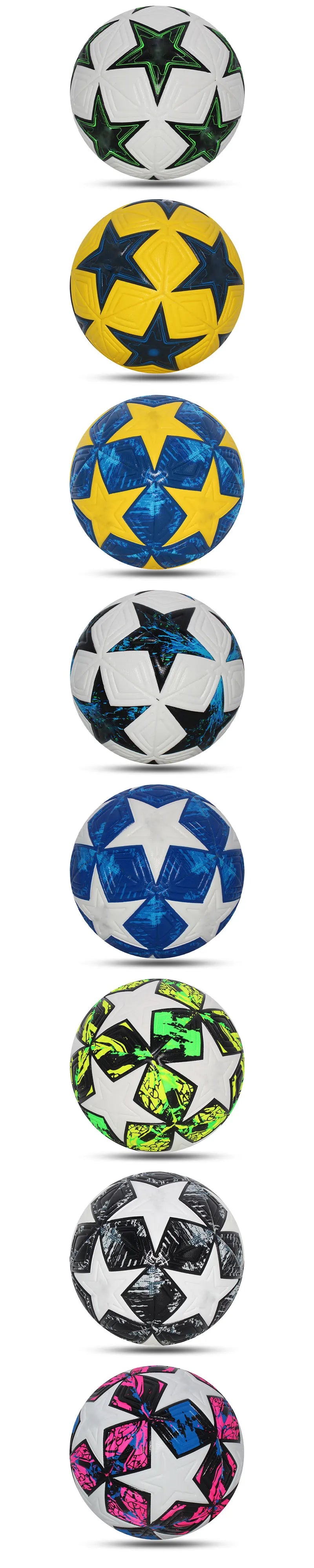 Standard Soccer Ball Professional Outdoor Sports Match Balls Training Seamless Football High Quality PU Material Size 5 Size 4