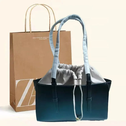2024 New Fashionable Versatile Large Capacity City Drawstring Handbag Women's Shoulder Bag Crossbody Bag Motorcycle Equipment Ac