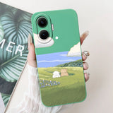 For Xiaomi Poco F7 Phone Cover For Redmi Turbo 4 Pro 5G Case Silicone Cute Cartoon Fashion Luxury Love Shockproof Bumper Funda