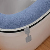 Thickened Toilet Seat Cover Winter Warm Soft Washable Mat Seat Case Toilet Lid Pad Bidet Cover Bathroom Accessories