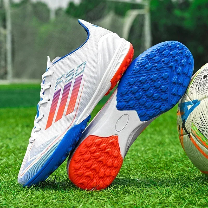 Men Training Soccer Shoes Turf Match Grass Football Boots Professional Unisex Outdoor Soccer Cleats Non-slip Futsal Breathable