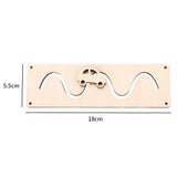 Wooden Busy Board DIY Toy Baby Montessori Sensory Activity Board Accessories For Children Locks Busyboard Parts Educational Toys