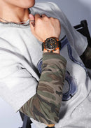 NAVIFORCE NF6104  Men's Lightweight Sports Wrist Watch Dual Display Time Night Light Watches Boy's Quartz  Stopwatch