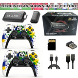 X8 Super 4K HD Game Stick 128GB 50000 Retro Games Dual 2.4G Wireless Controller Portable Plug & Play TV Game Console