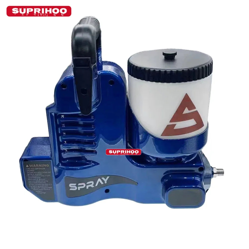 SUPRIHOO-Airless Pulverizador com Bateria De Lítio, Ajustável, Conveniente Látex Pintura Pulverização, Pintura Rastreamento, 6 Velocidade