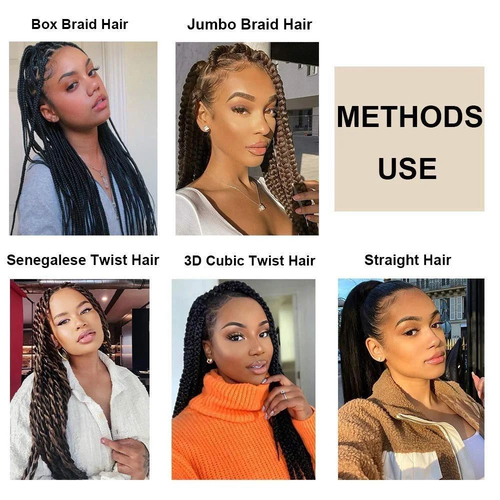 Trança de cabelo pré esticado extensões de trança sintética trança jumbo para paixão senegalesa caixa de torção trança pacotes de cabelo soku