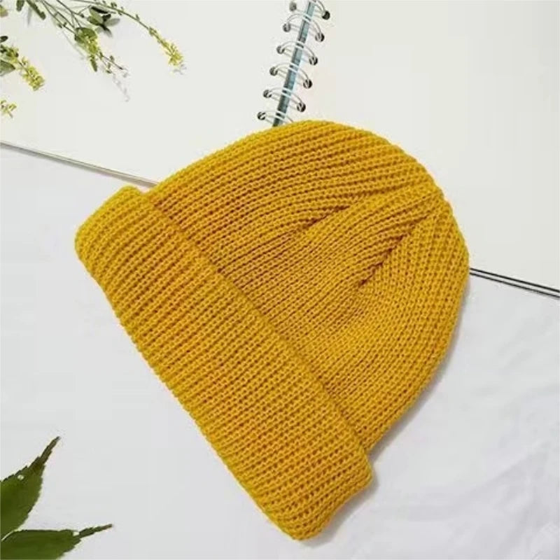 Custom Logo Beanie, Men's Cap Your Embroidered Design Hats for Woman Winter Warm Skull Balaclava DIY Team Logo Elastic Knit Cap