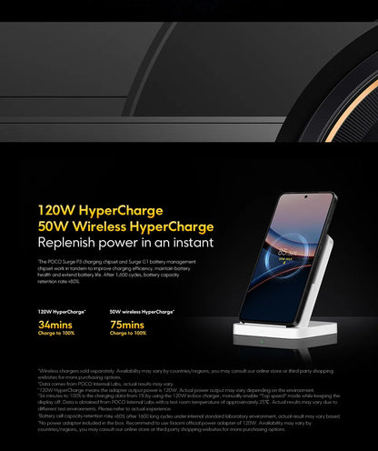 POCO F7 Ultra 5G NFC 12GB/256GB 16GB/512GB Global Version Mobile Phone Without Charger All New