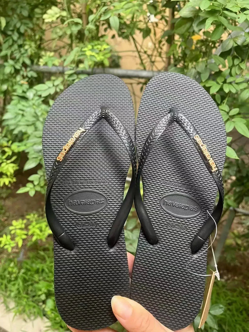 Summer New 2025 Women Flip Flops Summer Outdoor Slippers Travel Outdoor Beach Slippers Fashionable Women Shoes Zapatos De Mujer