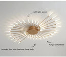 Modern LED Ceiling Lamp Living Room Dining Bedroom Ceiling Chandelier Lights Nordic Fireworks Design Home Decor Indoor Lighting