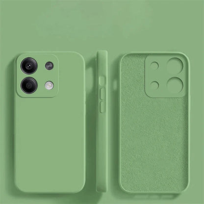Redmi Note 13 Pro Plus 5G Case Luxury Liquid Silicone Phone Case For Xiaomi Redmi Note 13 Note13 Pro Plus Shockproof Soft Cover