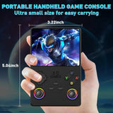 2025 V40MAX Handheld Game Console 4'' IPS Screen 4000mAh Battery Joystick RGB lighting Effect 256GB with more than 40000 games