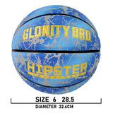 Glowing Basketball Leather Luminous Wear-Resistant Ball Size 5/6/7-27.5/28.5/29.5'' For Youth,In&Outdoor Basketball Night Game
