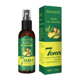 Ginger Hair Growth Serum Sprayer Fast Hair Growth Dense Regrowth Ginger Serum Oil Natural Hair Growth Accelerator For Stronger
