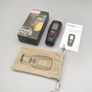 Medidor de espesor de película digital Yunombo con retroiluminación LCD, medidor de espesor de pintura para automóviles, medidor de espesor de revestimiento, nueva versión YNB-100S