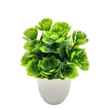 1pc Artificial Plants with Plastic Pots Perfect Greenery for Home Decorations, Office Desk, Living Room, and Bedroom Decoration