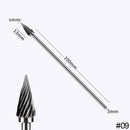 Extra Long 100mm Rotary Rasp File Carving Grinder Abrasive Tools Carbide Burr Alloy Bits Milling Cutter Drill For Metal Wook