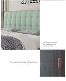 Backrest Soft Bag Bed Headboards for Hotel Headboards American Flannel Cloth Skin-Friendly Light Luxury Household Bed Headboards
