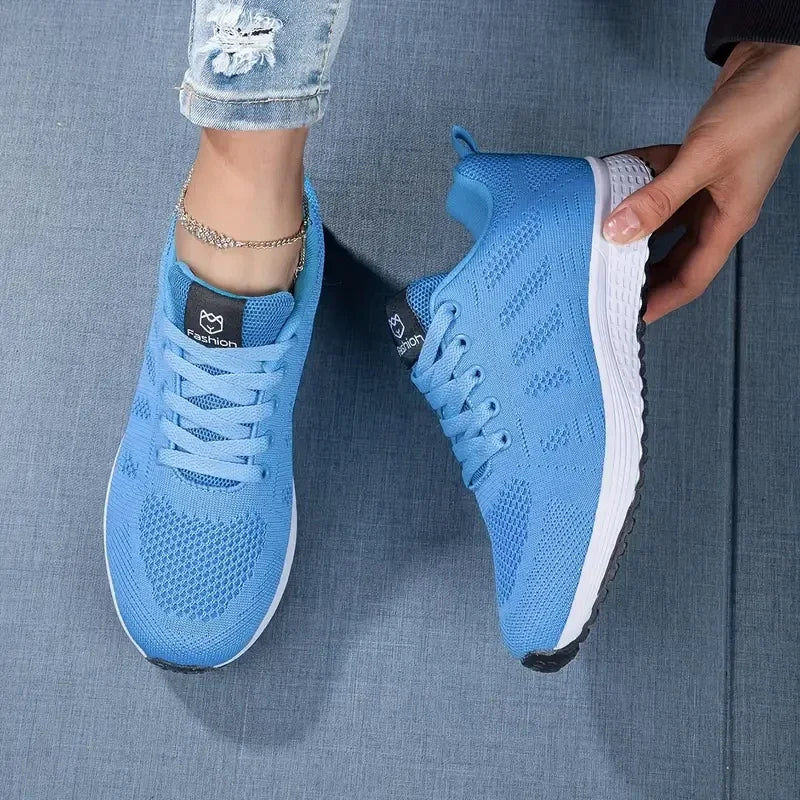 Running Shoes for Women Breathable Casual Sneakers Luxury Brand Sport Shoes Summer Fashion Light Basketball Tenis Walking Shoes