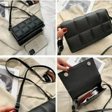 Fashion Brand Designer Women's Shoulder Bag Small PU Leather Female Crossbody Bag Trendy Classic Handle Handbag Women
