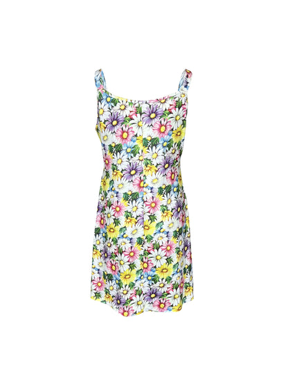 2024 aliexpress transfronteiriço europeu e americano plus size verão novo feminino impresso doce feriado vestido de verão