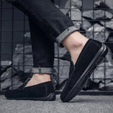 New Men's Loafers, Lightweight and Breathable Casual Shoes, Men's Flat Driving Shoes, Soft Sole Slip-on Business Shoes, Moccasins
