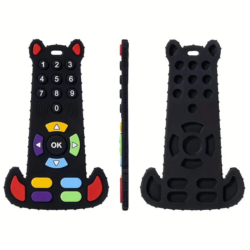 Baby Teething Toys Silicone Chew Teether Teethers for Babies Development Baby Rattle Newborn Infant Sensory Baby Toys 0-3-6-12 M