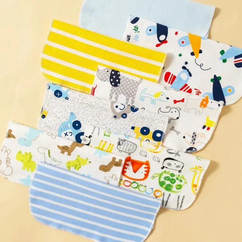 Juego de toallas de algodón para bebés recién nacidos (5/8 piezas), toalla de saliva, toalla de lactancia, toalla para bebés, niños y niñas, toallitas de tela, pañuelos.