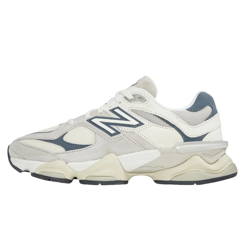 NewBalance NB 9060 Men's and Women's Casual Shoes Fashion Breathable Walking Mesh Flat Shoes Sneakers White Female Footwear