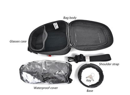 Motorcycle Tank Bag For BMW R1250GS R1200GS S1000XR F850GS R 1200 RT/R 1250 GS ADV F750 F900 XR Luggage Quick Lock Racing Backpa
