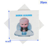 Decoração de festa de aniversário do tema dos desenhos animados, Talheres descartáveis, Balão para meninos e meninas, Baby Shower, Presente para crianças