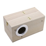 High Quality Wooden Bird Cage Nesting Box Breeding Hatching Nest for Parakeet Budgies Cockatiel Finch Lovebird Parrot Birdhouse