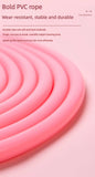 2.8M PVC Beaded Skills Skipping Rope Adult Jump Weight Loss Children Sports Portable Fitness Gym Equipment Professional Men Women