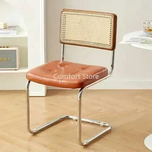 Kitchen Office Outdoor Dining Chairs Modern Luxury Salon Relax Cesca Chair Restaurant INS Sillas Para Comedor Furniture WK50DC