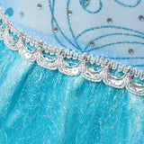 Elsa Anna Kid Princess Girls Dress Rapunzal  Kids Cosplay Halloween Vestidos Children Costume Birthday Party Dress