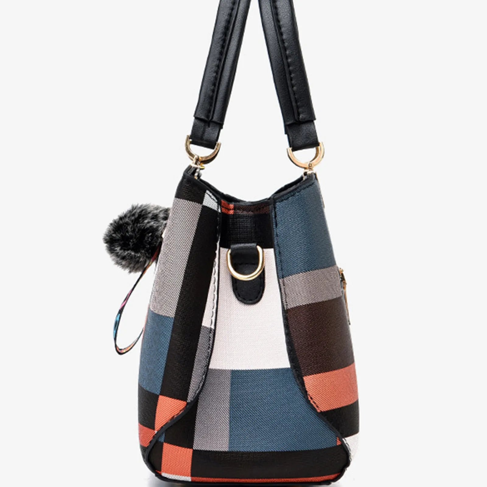 Bolso de mujer de moda 2024, bolso de mano, bolso bandolera de un solo hombro, estilo europeo y americano.