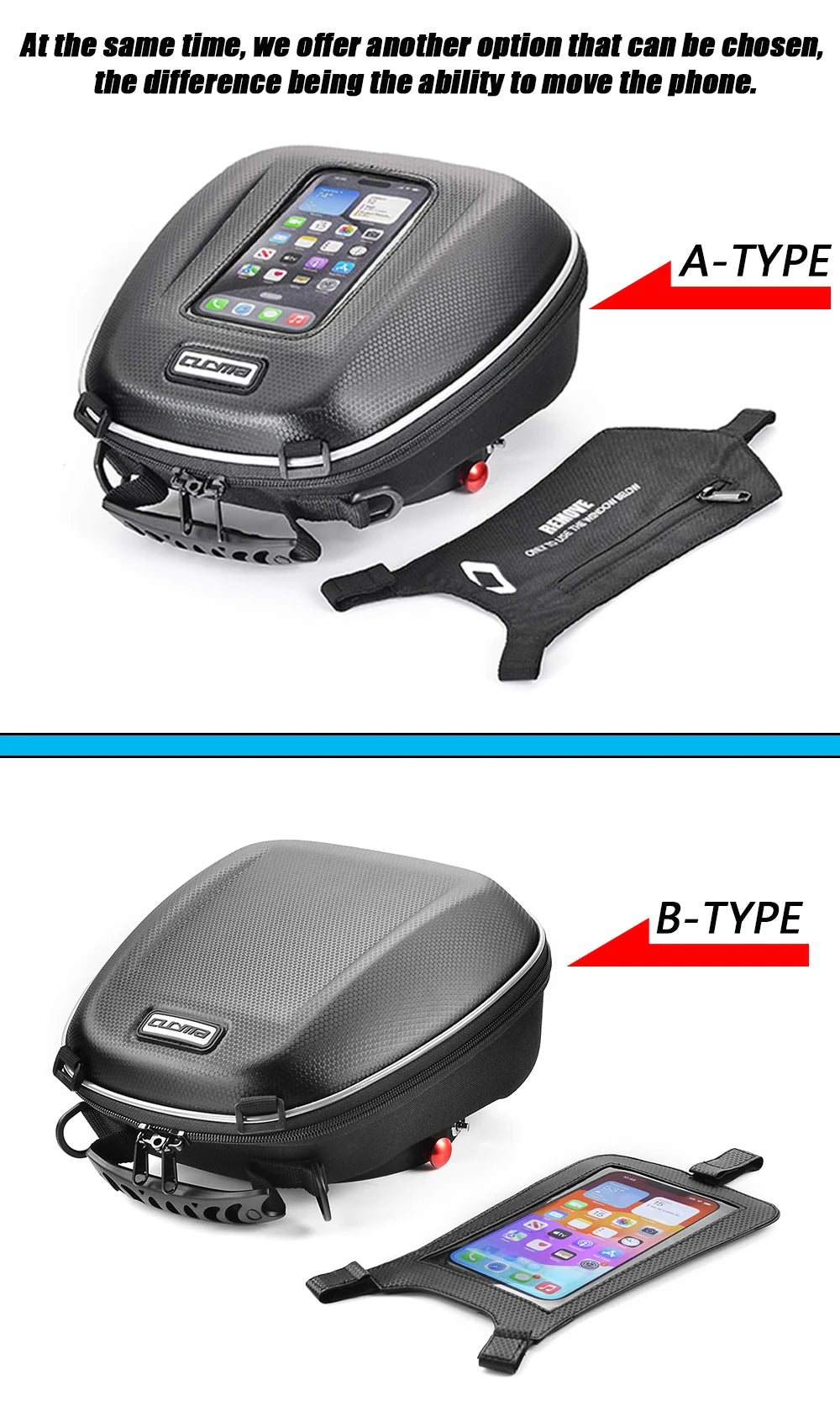 Motorcycle Tank Bag For BMW R1250GS R1200GS S1000XR F850GS R 1200 RT/R 1250 GS ADV F750 F900 XR Luggage Quick Lock Racing Backpa