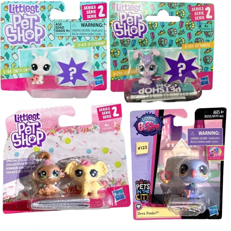 New Surprise Doll LIttlest Pet Shop Small Q Pet Shop Small Animal Toy Doll Childrens Gift Decoration Doll Cute Pet Girl Gift