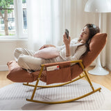 Household Goods Rocking Chair Balcony Home Leisure Lunch Lounge Chair Adult Light Bedroom Living Room Rocking Chair Lazy Sofa