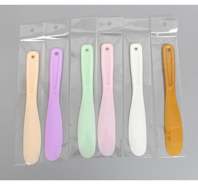 Colorful Silicone Face Mask Bowl Mask Stick Big Face Mask Powder Mixing Bowl Spatula Masks Brush Skin Care Set Belleza Y Salud