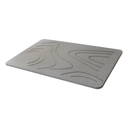 Indoor Diatomite Stone Bath Mat Diatom Mud Soft Mat Water Absorption Quick Drying Diatomite Stone Shower Mat Entryway Rugs