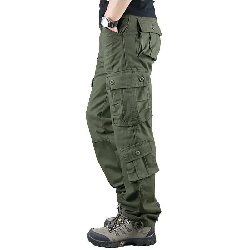 Men's Camouflage Cargo Pants Camo Cargo Multi Pockets Military Tactical Pants Man Hip Hop Joggers Streetwear Sweatpant for Men
